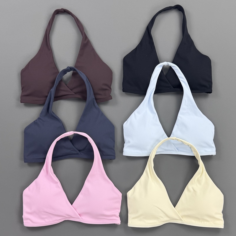 Crop Top Crochet - Top Deportivo para Mujer con Cuello