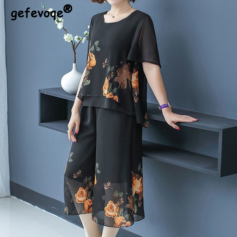 Conjuntos cortos de encaje con - Romper Floral Print reseña y precio