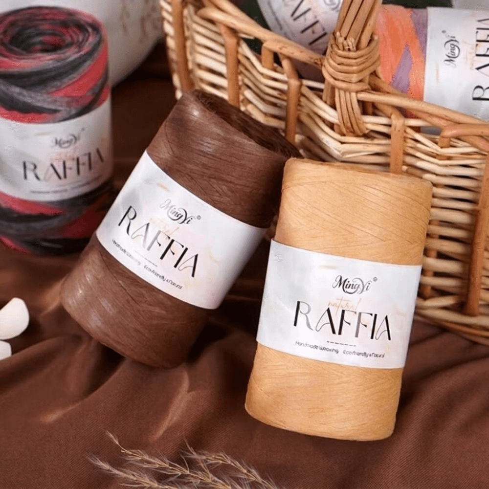 Hilo de Rafia Multicolor DIY,  - Crochet Bag Raffia reseña y precio
