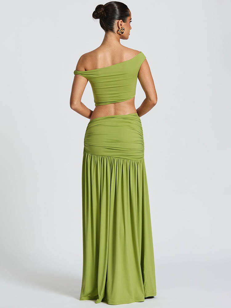 Conjunto de Vestido Elegante M - Crop Top Crochet reseña y precio