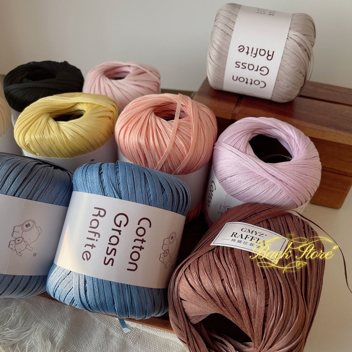 102 M/rollo de hilo de rafia M - Crochet Bag Raffia reseña y precio