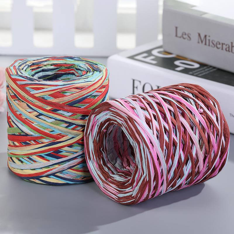 Cuerda de papel rafia de 200M, - Crochet Bag Raffia reseña y precio