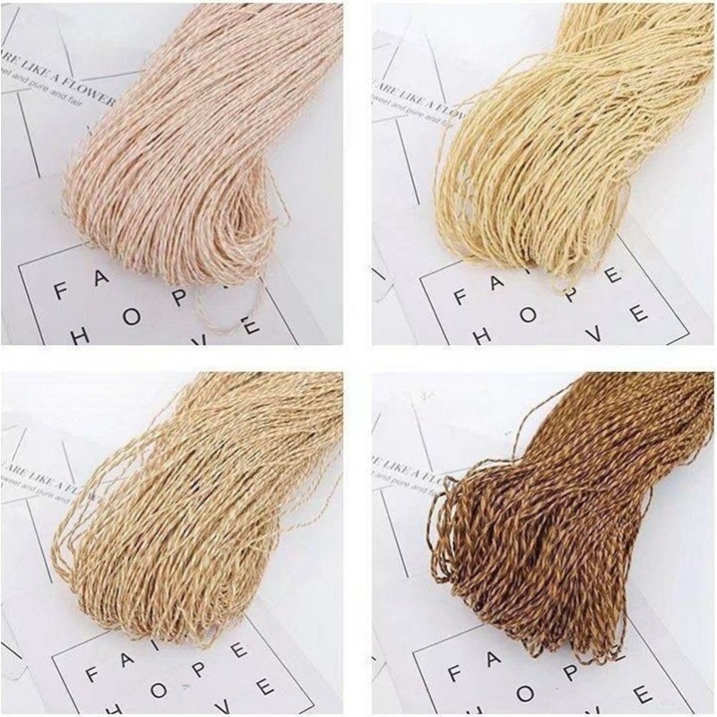 Hilo de rafia de algodón de 2  - Crochet Bag Raffia reseña y precio