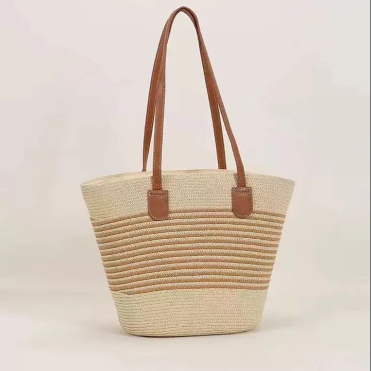 CLAREGQI Bolso de mano de paja - Tote Bag Beach reseña y precio