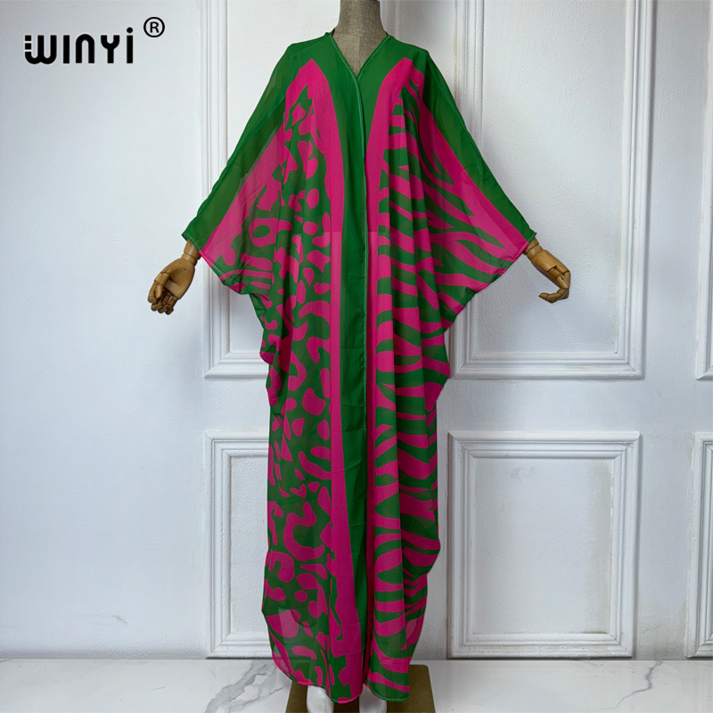 WINYI África Kimonos con Estam - Cover Up Kaftan reseña y precio