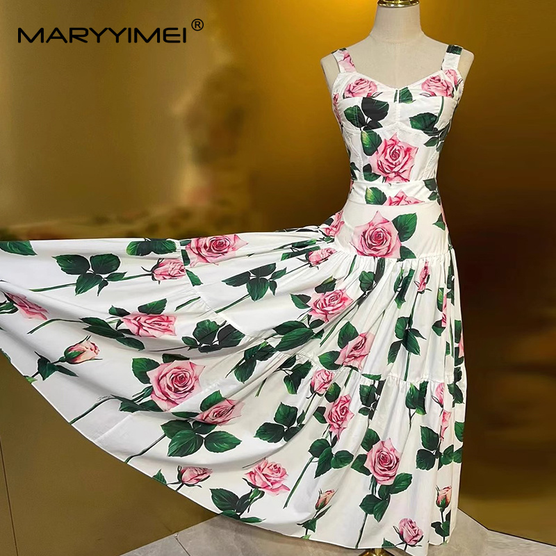 MARYYIMEI Traje de moda con es - Romper Floral Print reseña y precio